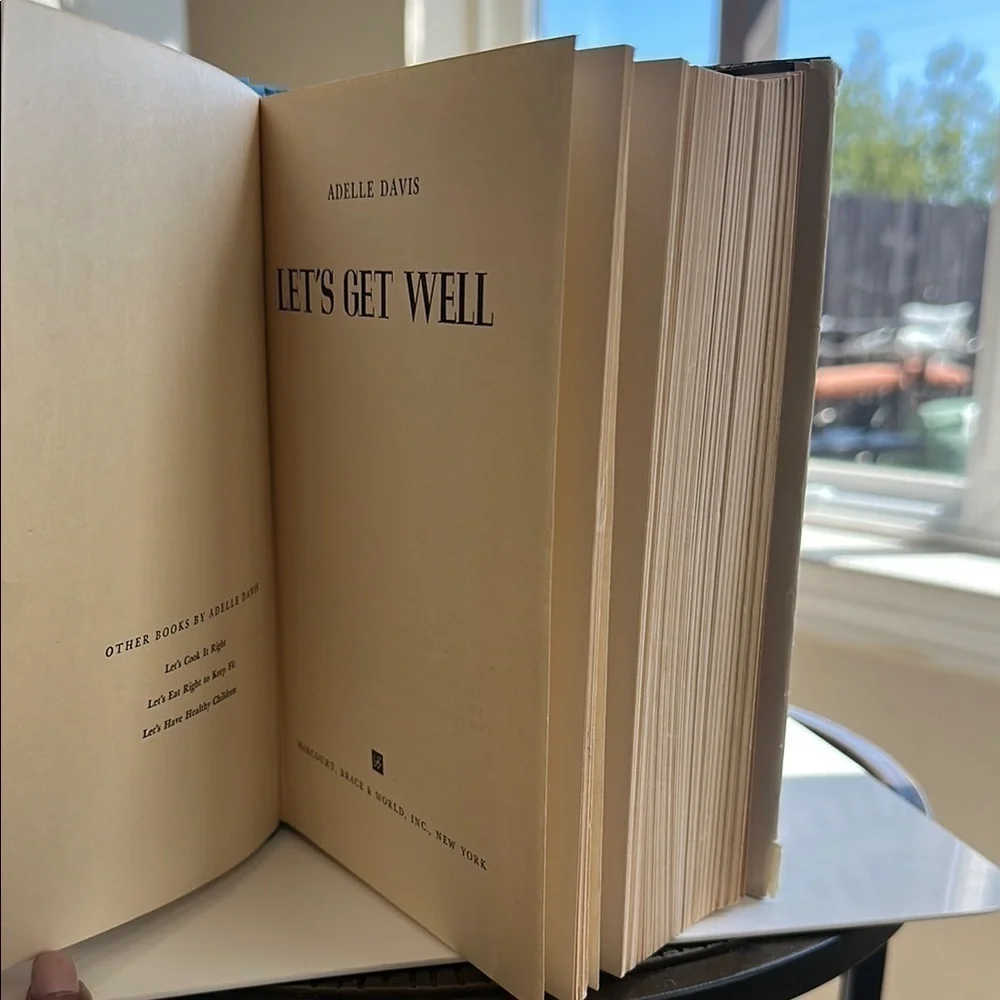 Let's Get Well by Adelle Davis Book